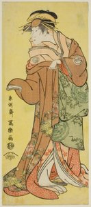 Katsuragi Segawa Kiku no Onna alkotó: Toshusai Sharaku