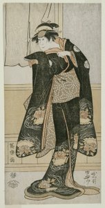 Tea c and r Celebration Hanhaku lV As Otoma, Dagh keze Hina Inamuragasaki Kazumasa Kamakura alkotó: Toshusai Sharaku