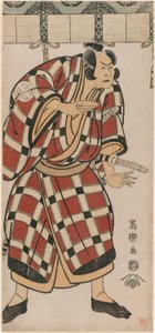 A színész Otani Hiroji III, mint Hata no Taizan Taketora alkotó: Toshusai Sharaku