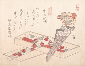 Aizu gyertyái, 19. század. alkotó: Totoya Hokkei