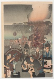 Chiyoda, 1897 (színes fatömbnyomat)