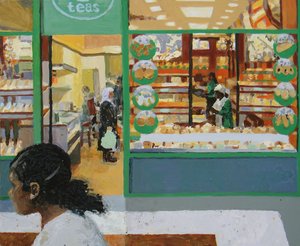 Pékség, 2008 (olaj, tábla)