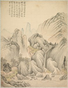 Folded Hills and Layered Peaks, 1847.