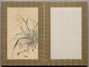 Festés virágokból és füvekből alkotó: Tsubaki Chinzan