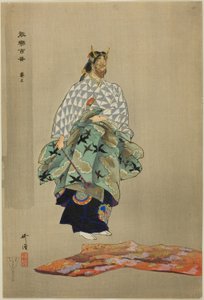 Aoi no Ue, a "One Hundred No Dramas (Nogaku hyakuban)" sorozatból. alkotó: Tsukioka Kogyo