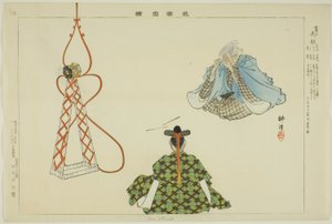 Sora Zutsumi, a "Pictures of No Performances (Nogaku Zue)" sorozatból alkotó: Tsukioka Kogyo