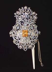 Török Reshma (homlokszalag), drágakövekkel díszítve, XVIII