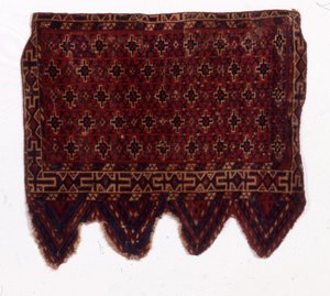 Ritka jomut okbash, 19. század közepe (textil) alkotó: Turkmen School