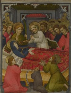 A Szűz halála, 1425 körül alkotó: Tyrolese