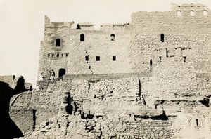 Szent Simeon kolostor a helyreállítás után, Asszuán, Egyiptom, fotó: Ugo Monneret de Villard