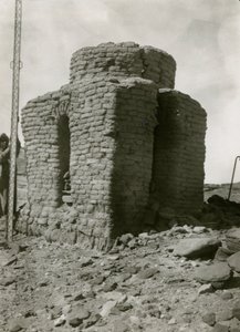 Sír az északi nekropoliszban, Qasr Ibrim, Egyiptom, fotó: Ugo Monneret de Villard alkotó: Ugo Monneret de Villard