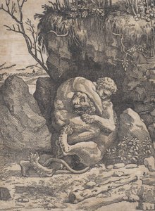 Herkules és a Nemeai Oroszlán, kb. 1517-18.