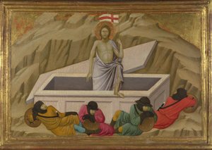 A feltámadás a Santa Croce-bazilikából, Firenze, c. 1324-1325