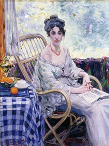 A verandán