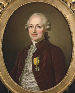 Erik Magnus de Stael Holstein báró, Svédország franciaországi nagykövete – Erik Magnus Stael von Holstein báró (1749-1802) portréja, Pasch, Ulrika Fredrika (1735-1796). Olajfestmény