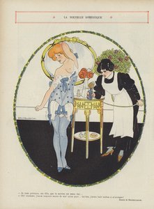 Illusztráció a Le Rire-hez (színes litó) alkotó: Umberto (after) Brunelleschi