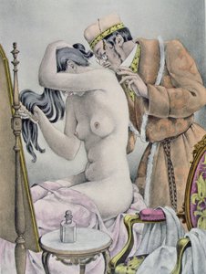 Illusztráció Gustave Flaubert (1821-80) „Madame Bovary” című művéhez, amelyet Gibert Jeune adott ki