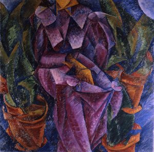 Spirálkompozíció, 1913 alkotó: Umberto Boccioni