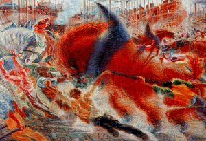 A város felemelkedik alkotó: Umberto Boccioni