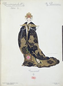 Puccini Turandot című operájának jelmezterve