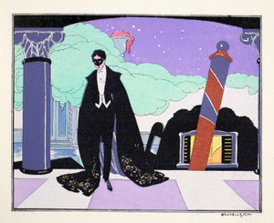 Le Bon Ton a Színházban (stencilnyomat) alkotó: Umberto Brunelleschi