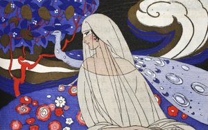 Denderan dala (pochoir print) alkotó: Umberto Brunelleschi