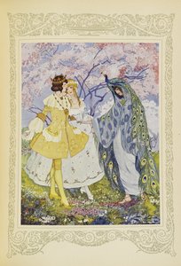 Ezután a tündér Candide jelent meg a szemük előtt, illusztráció a „Contes du Temps Jadis” vagy „Tales from Times Past” című könyvből, 118. o.