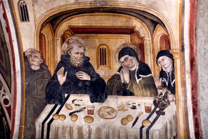 Utolsó beszélgetés Szent Benedek és St. Scholastica, Umbriai Iskola között