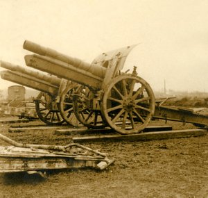 155 fegyver, c1914-c1918 alkotó: Unbekannt