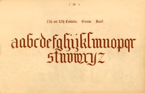 15. és 16. század. Német. Kicsi, 1862 alkotó: Unbekannt