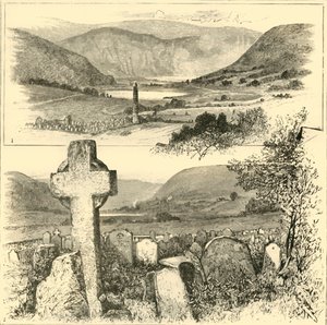1. Glendalough völgye. 2. In Glendalough., 1898. alkotó: Unbekannt