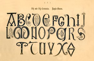 8. és 9. század. Angolszász, 1862 alkotó: Unbekannt