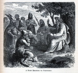 Egy bárd szaval az északi embereknek, 1882 alkotó: Unbekannt