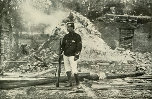 Egy belga előőrs, 1919. alkotó: Unbekannt