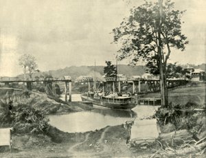 Egy híd Lismore-ban, 1901. alkotó: Unbekannt