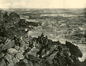 Egy parti jelenet Warrnamboolban, 1901. alkotó: Unbekannt