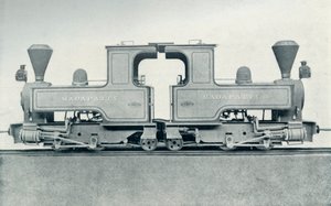 Kettős mozdony, 1922. alkotó: Unbekannt