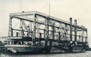 Úszóvasút, 1922. alkotó: Unbekannt