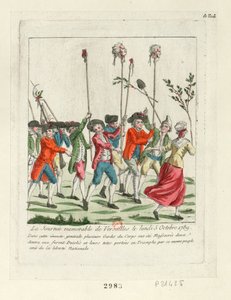 Egy emlékezetes nap Versailles-ban, 1789, 1789. alkotó: Unbekannt