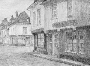 Egy utca Beauvais-ban, 1901 alkotó: Unbekannt