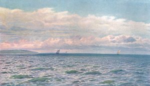 Egy napsütéses nap a Solentben, 1900. alkotó: Unbekannt