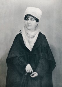 Egy török hölgy szabadtéri jelmezben, 1912 alkotó: Unbekannt