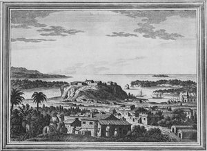 Kilátás az acapulcói menedékről, 1768 alkotó: Unbekannt