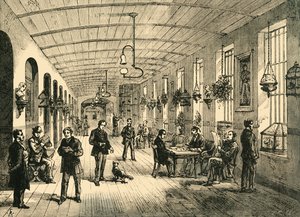 Egy osztály a betlehemi kórházban, 1878. alkotó: Unbekannt