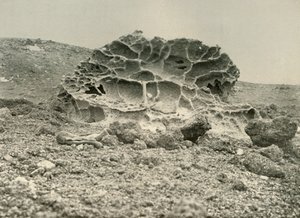 Egy viharvert kenyte-szikl a téli negyed közelében, 1908, 1909. alkotó: Unbekannt
