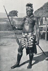 Egy zulu főnök, 1902 alkotó: Unbekannt