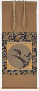 Madár egy bambusz csonkon, Momoyama-korszak, 1568-1615. alkotó: Unbekannt