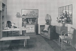 Egy étkező és nappali, 1942. alkotó: Unbekannt