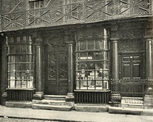 Egy remek bolt a londoni Houndsditch állambeli Artillery Row-ban, a tizennyolcadik század második felében, alkotó: Unbekannt