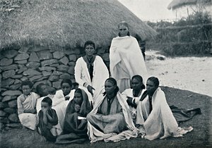 Abesszinok csoportja, 1912 alkotó: Unbekannt